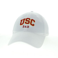 USC Trojans Dad White EZA Legacy Hat